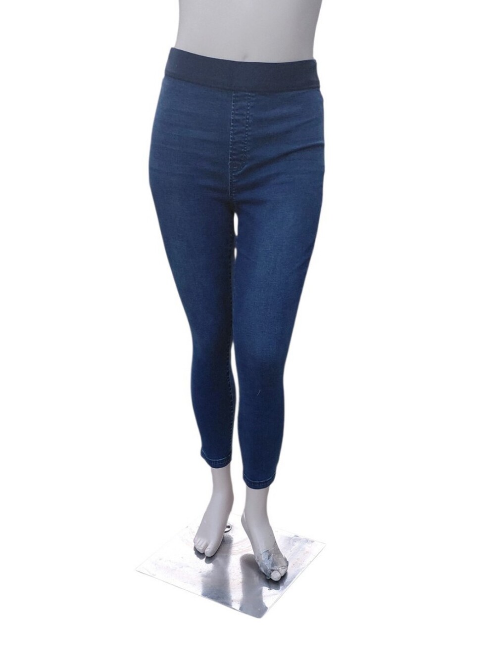 91726J Buffalo David Pullup Skinny Jeans Size Large W32" 24 12" Inseam 12" Rise